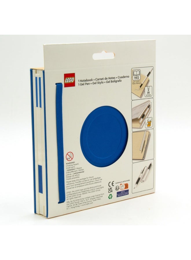 Lego IQ Locking Notebook w/Gel Pen Blue - Image 2